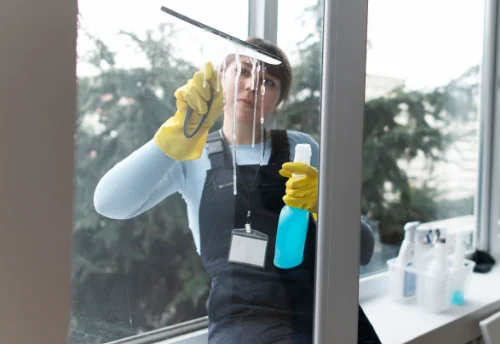 Nettoyage de vitres intérieures et extérieures à Sainte-Céronne-lès-Mortagne